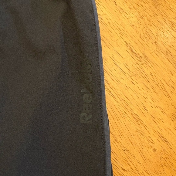 Reebok Black and Yellow Athletic Shorts - Picture 2 of 4